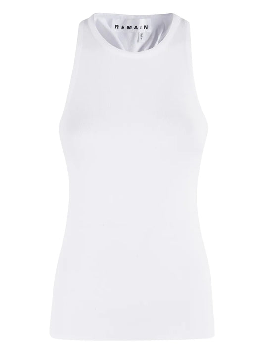 Knotted-Back Tank Top