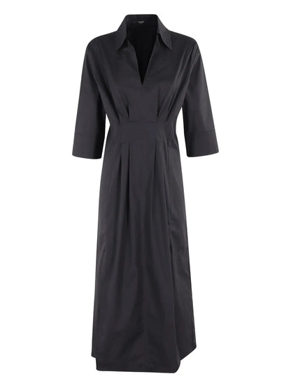 Stretch-Cotton Dress