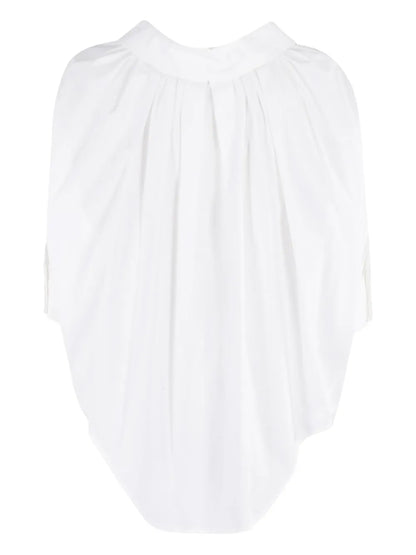 Gathered-Detail Shirt