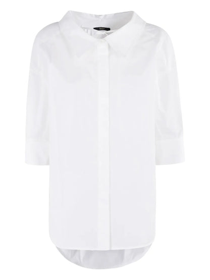 Gathered-Detail Shirt