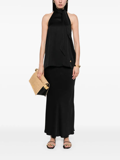 Satin Maxi Skirt