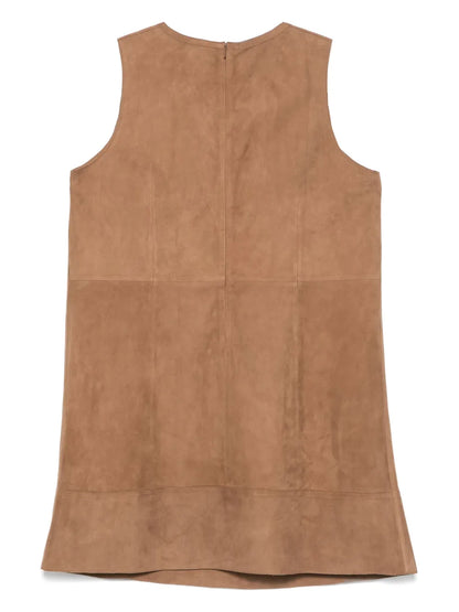 Suede Mini Dress