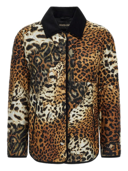 Leopard-Print Jacket