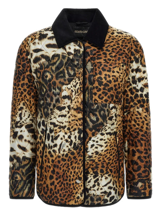 Leopard-Print Jacket