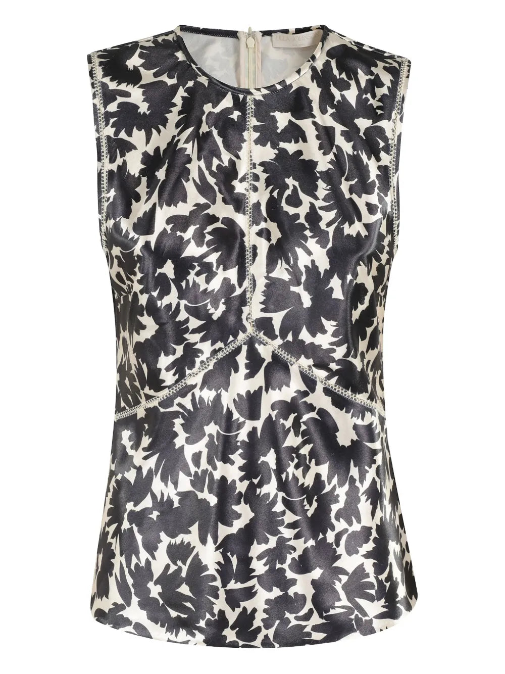 Raven Floral-Print Sleeveless Top