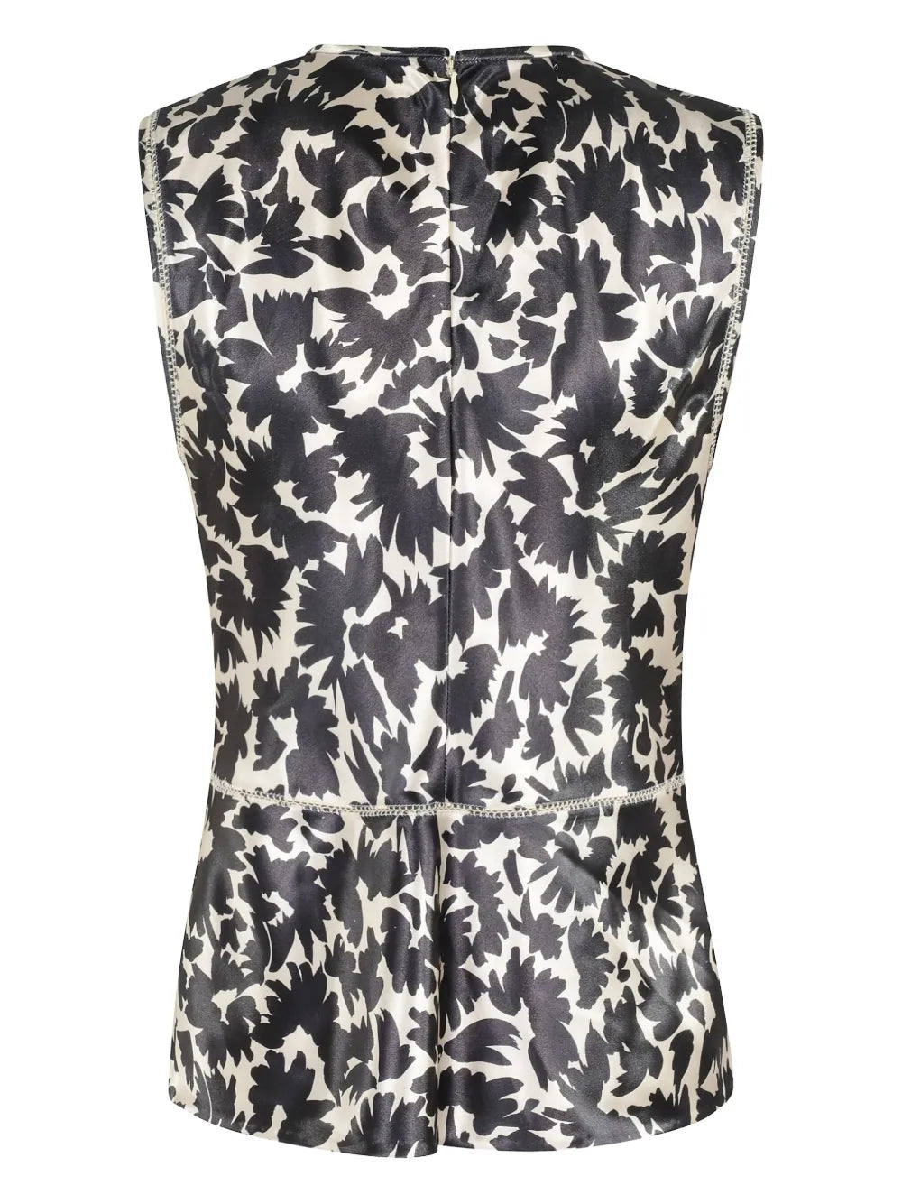 Raven Floral-Print Sleeveless Top