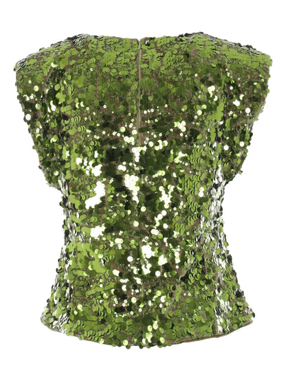 Sequin-Embellished T-Shirt