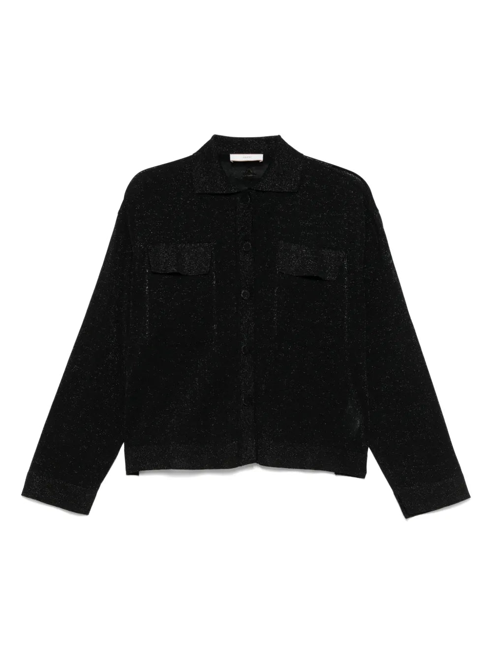 Lurex-Detail Shirt