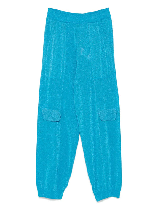 Lurex-Detail Track Pants