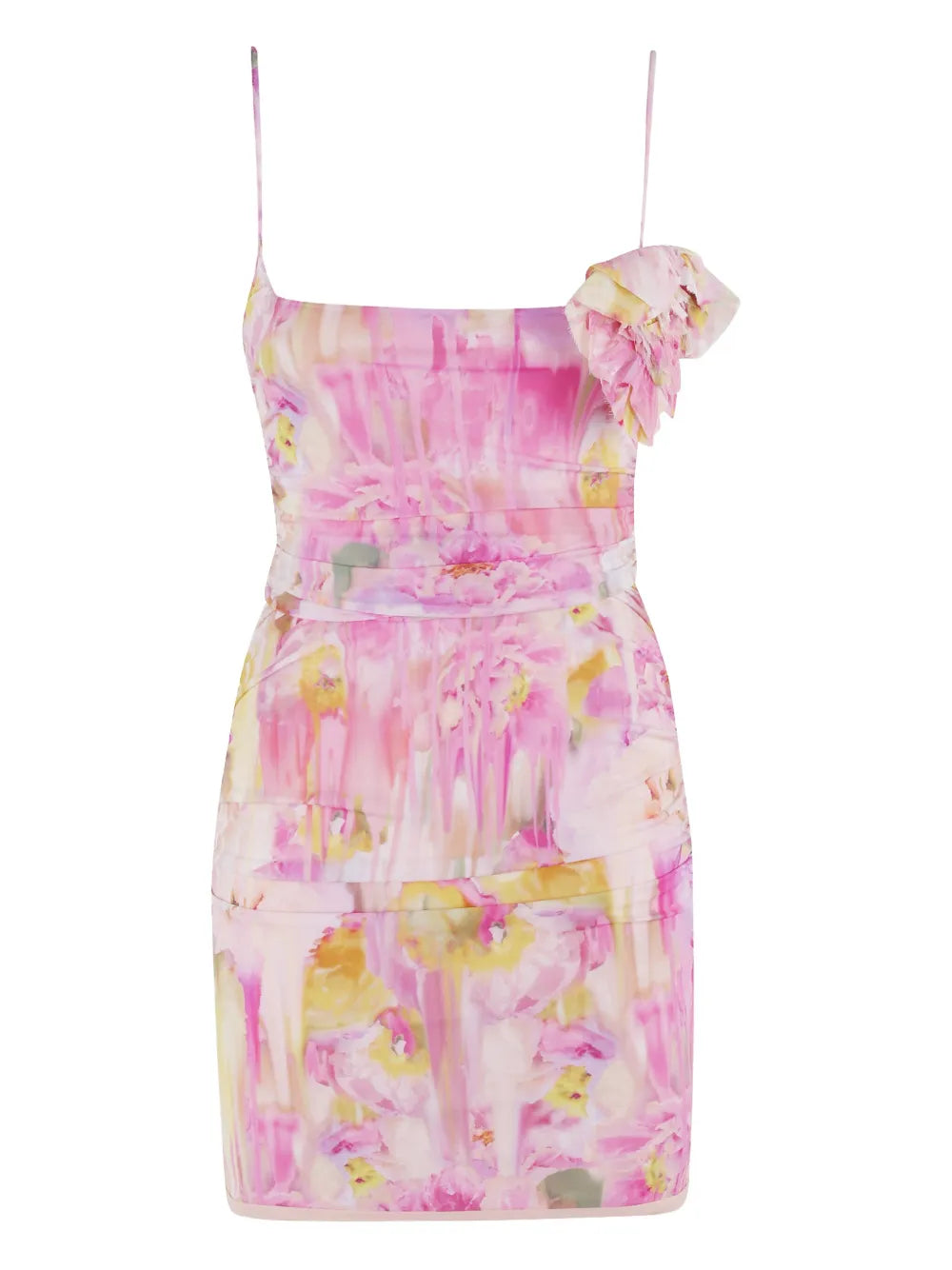Floral-Print Minidress