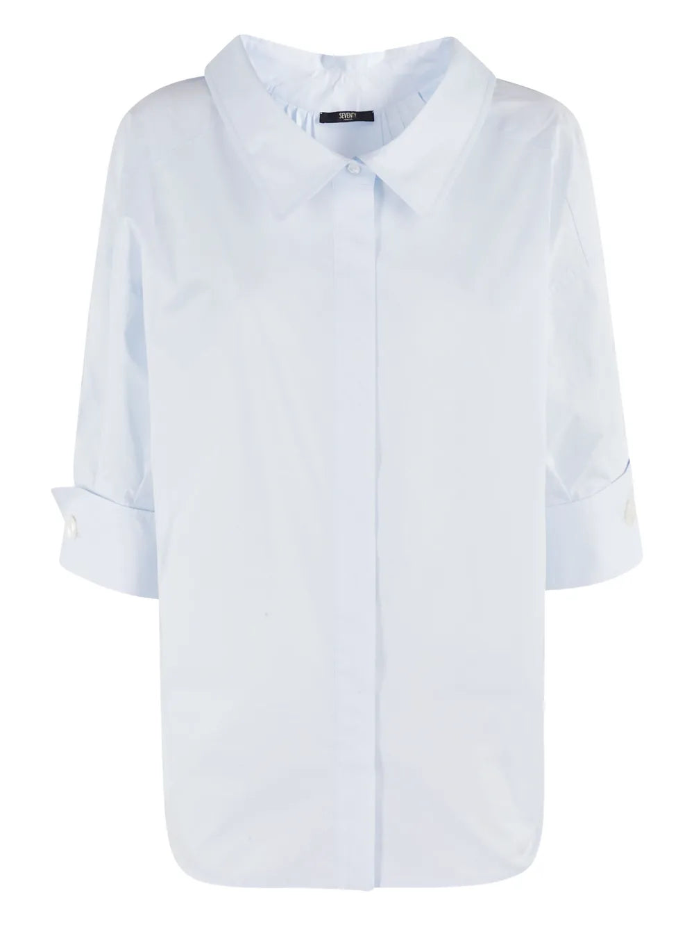 Gathered-Detail Shirt