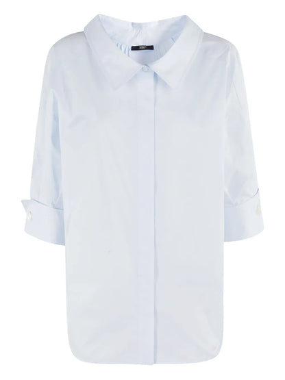 Gathered-Detail Shirt
