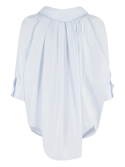 Gathered-Detail Shirt