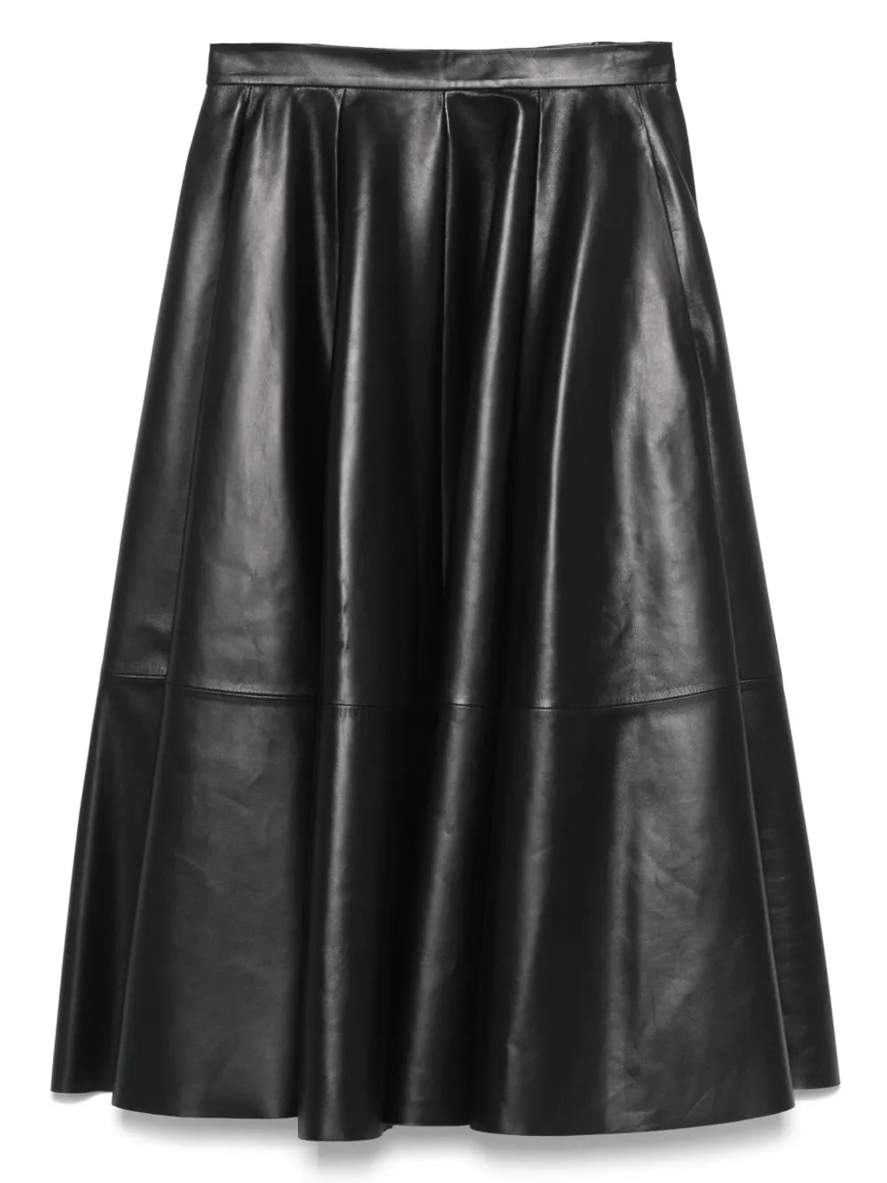 Leather Midi Dress