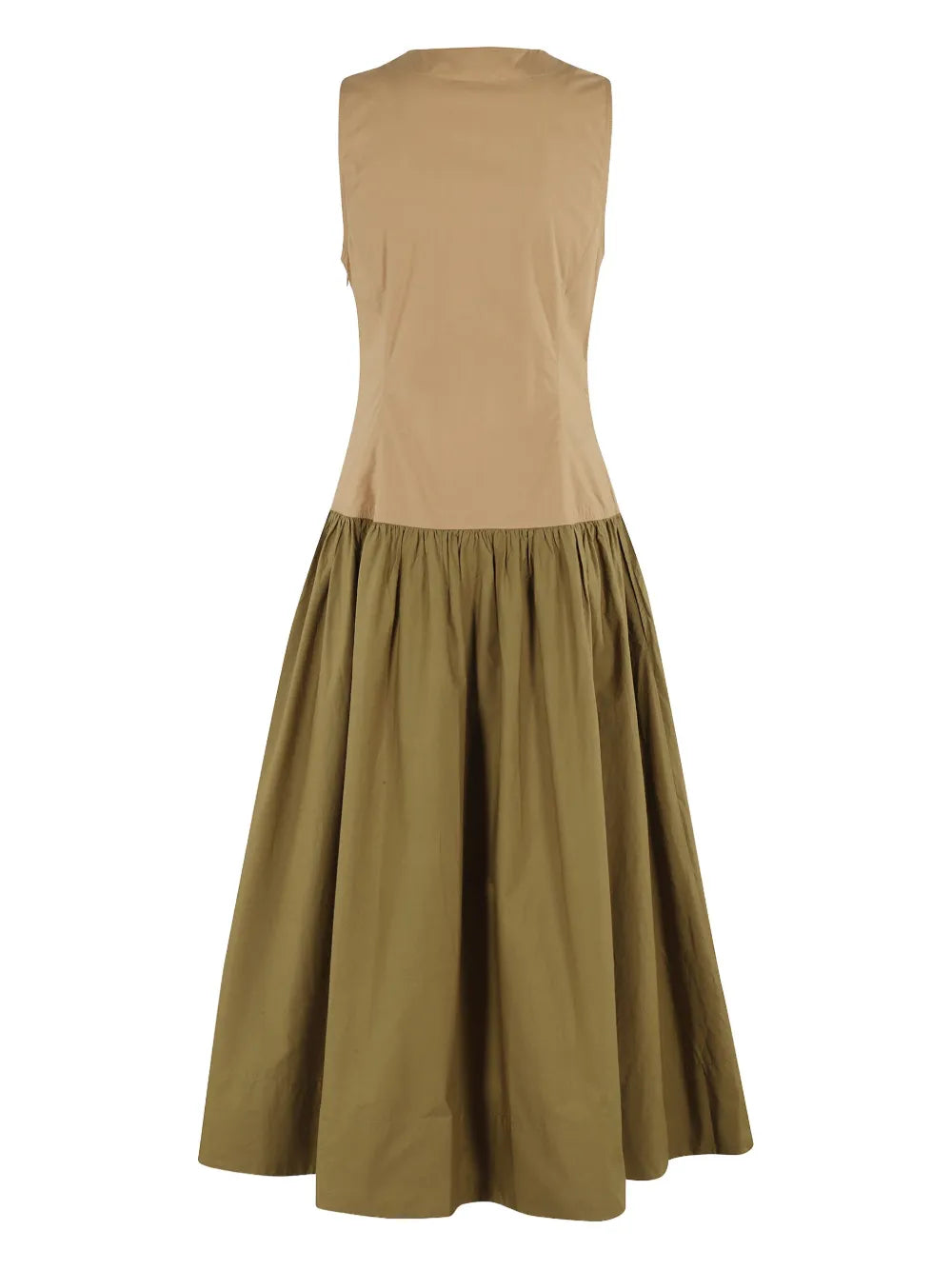 Denia Lace-Up Detail Maxi Dress