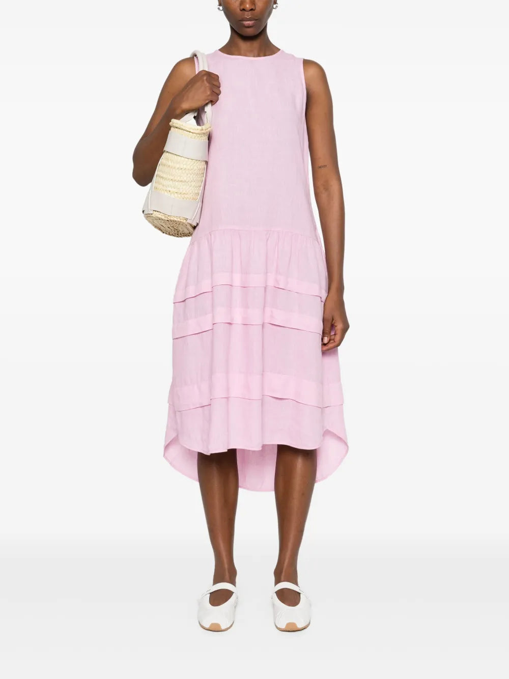 Linen Midi Dress