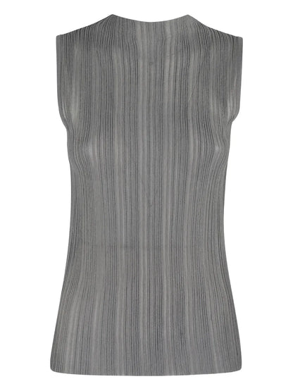 Ribbed Sleeveless Top