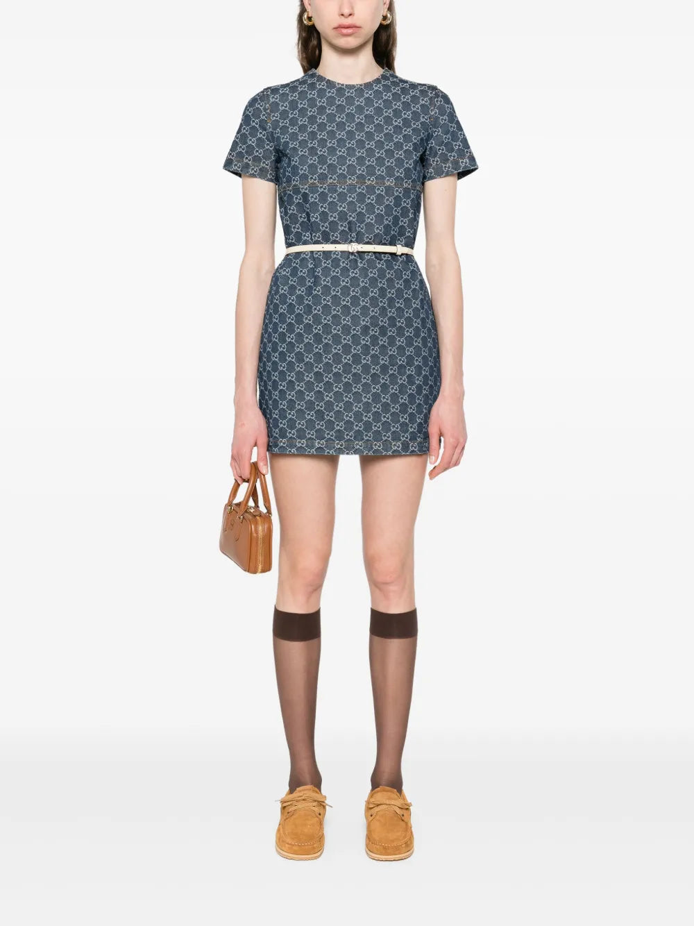 Gg Canvas Mini Dress