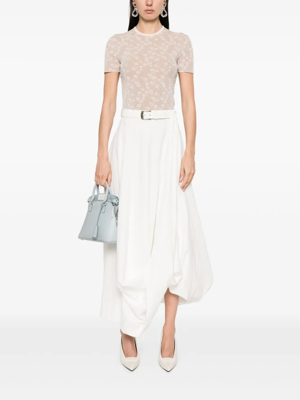 Bloom-Jacquard T-Shirt