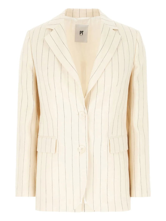 Pinstriped Blazer