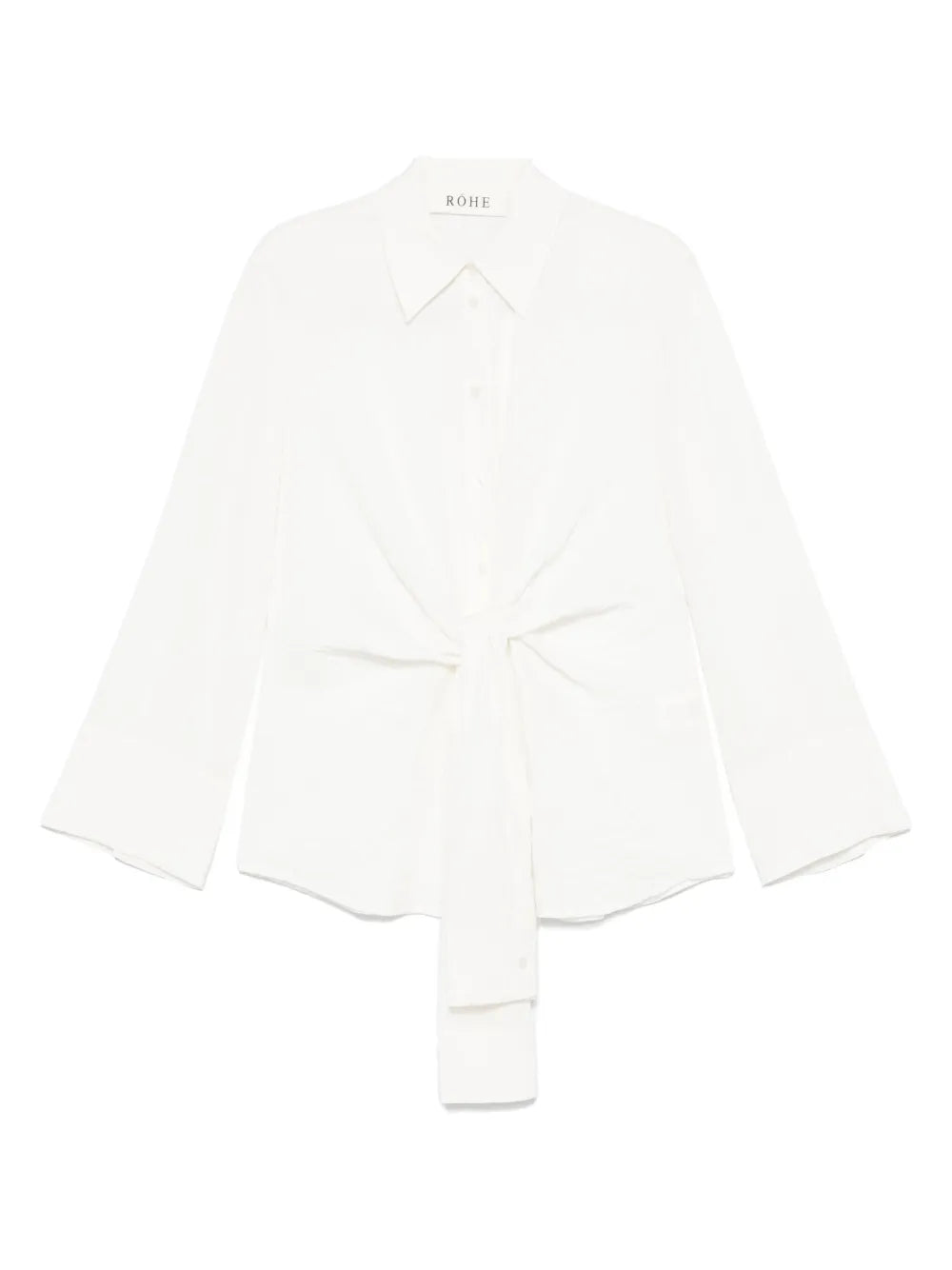Knotted Hammered Shirt