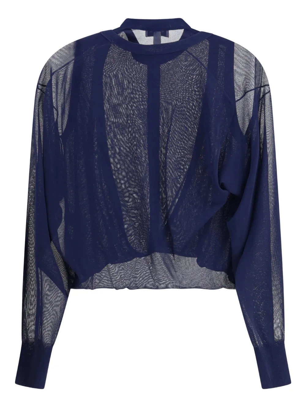 Semi-Sheer Blouse