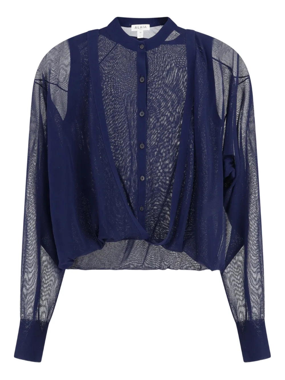 Semi-Sheer Blouse