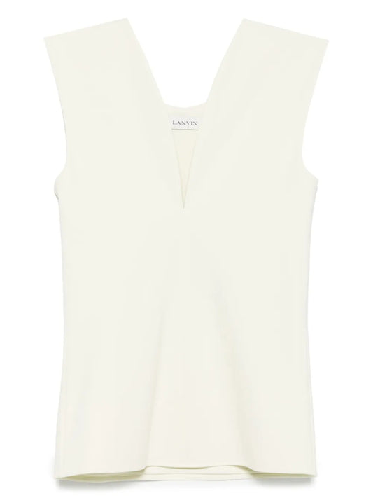 Deep V-Neck Top