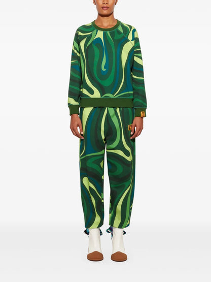 Marmo-Print Sweatshirt