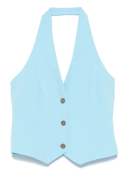 Slub-Textured Top
