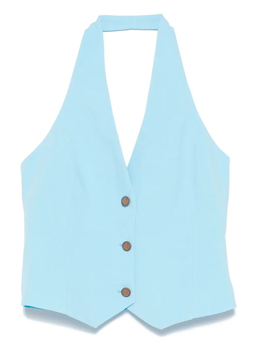 Slub-Textured Top