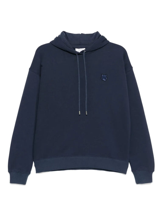 Bold Fox Head Patch Hoodie