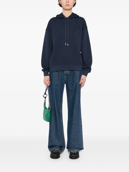 Bold Fox Head Patch Hoodie