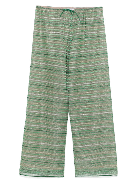 Shiny Stripes Trousers