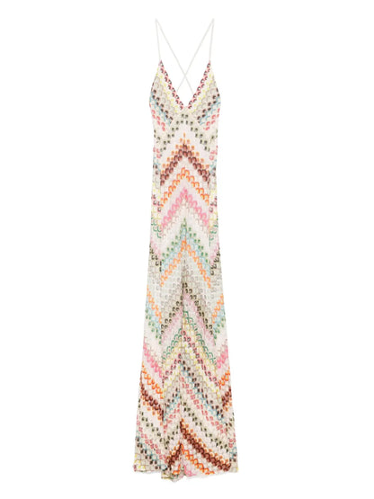 Zigzag Maxi Dress