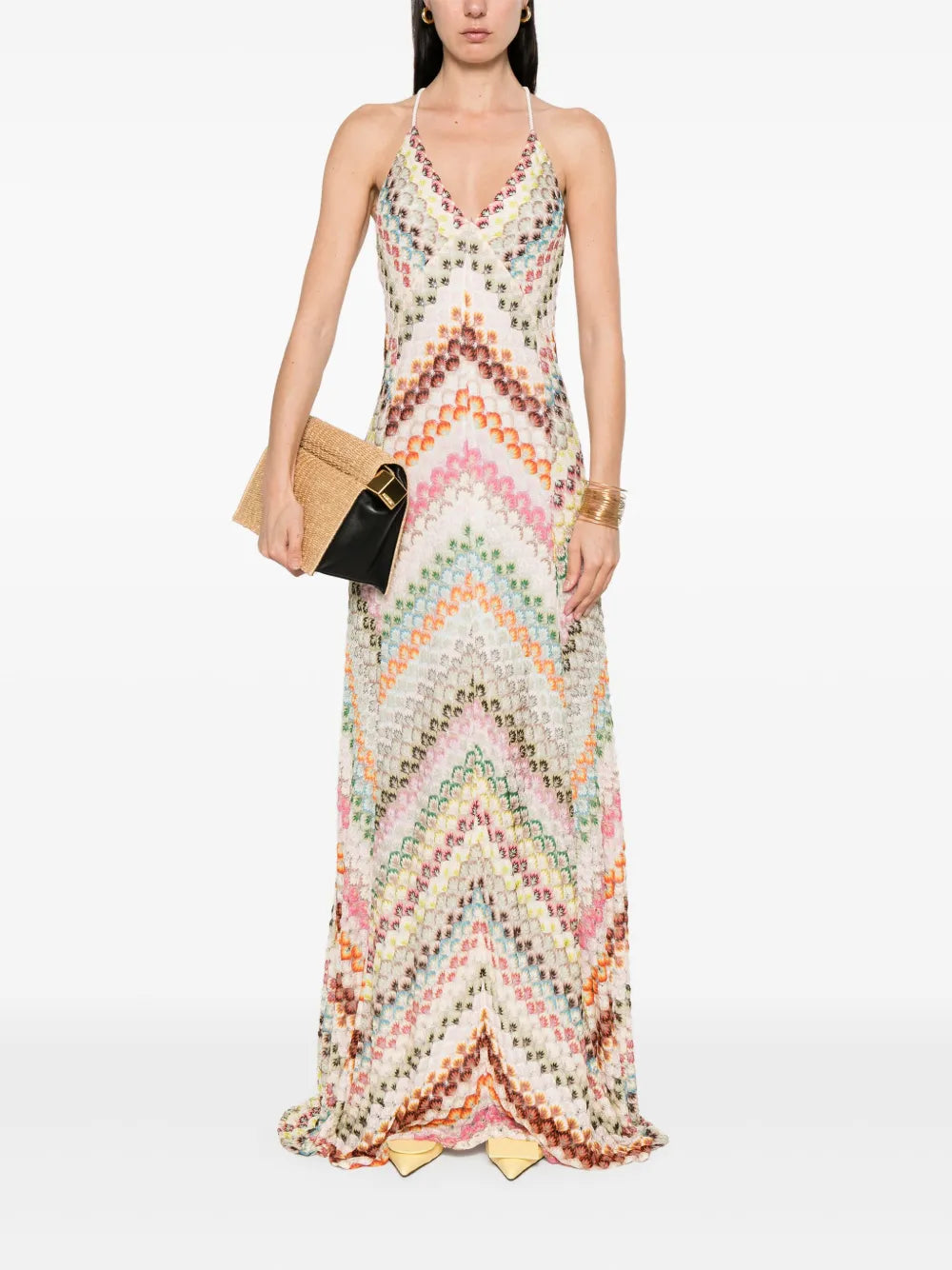 Zigzag Maxi Dress