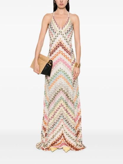Zigzag Maxi Dress