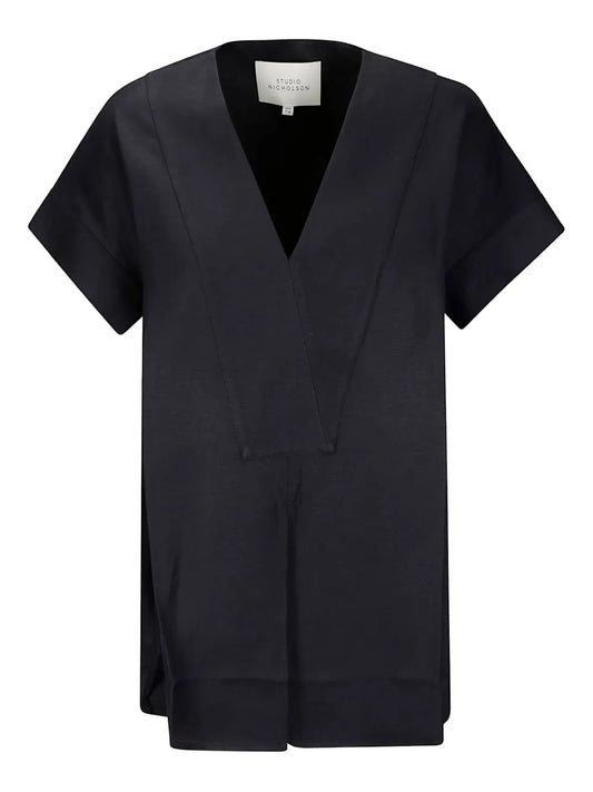 V-Neck Short-Sleeved T-Shirt