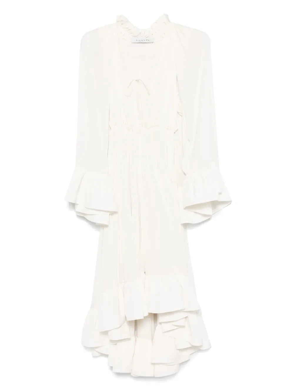 Long Ruffled Dress