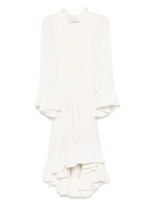 Long Ruffled Dress