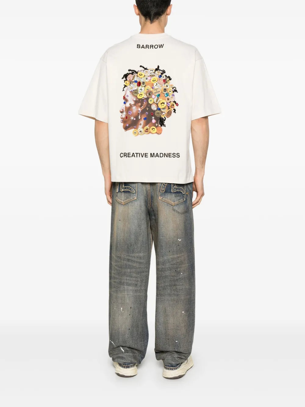 Crystal-Embellishment T-Shirt