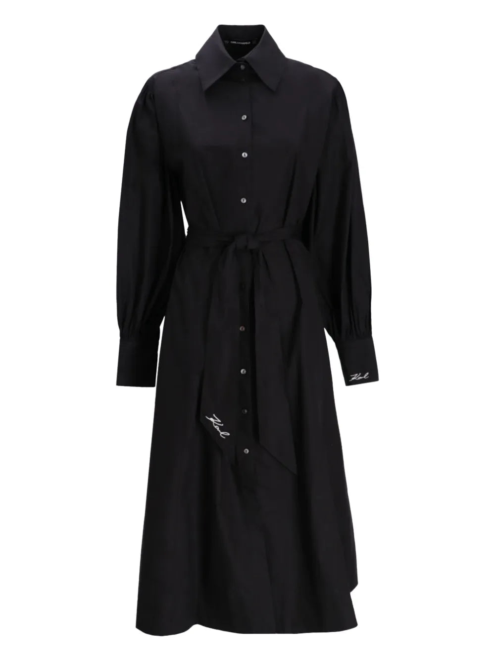 Logo-Embellished Midi Dress