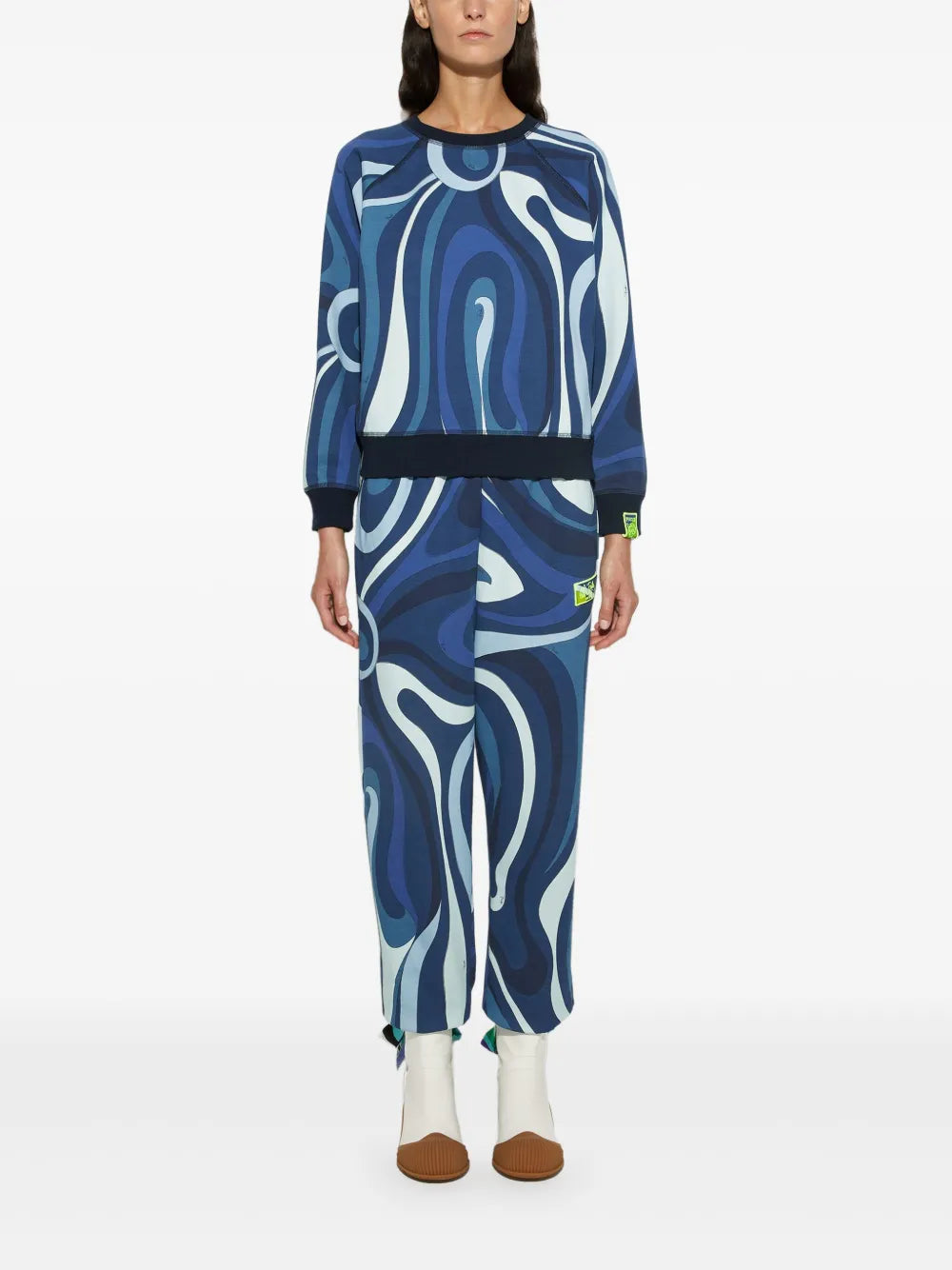 Marmo-Print Sweatshirt