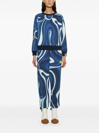Marmo-Print Sweatshirt