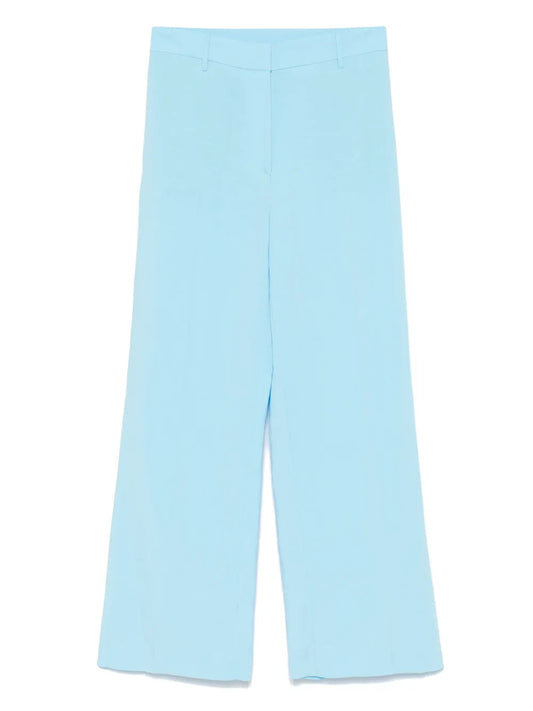 Slub-Textured Trousers