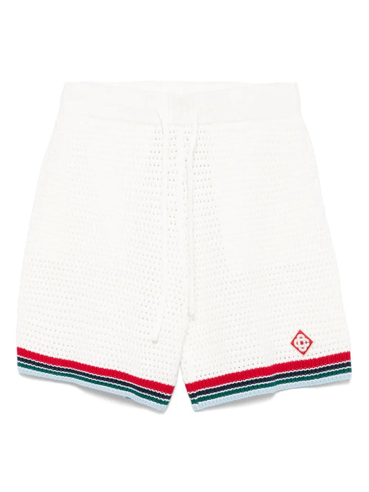 Crochet-Knit Shorts
