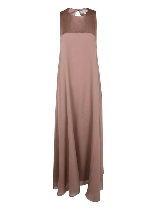 Silk Midi Dress