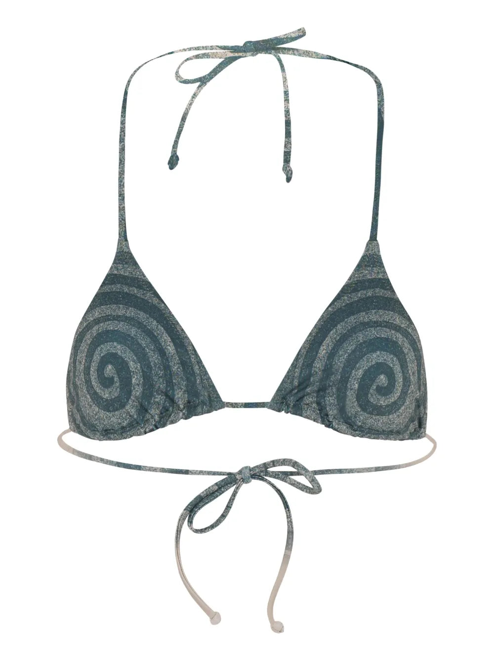 Spiral-Print Bikini