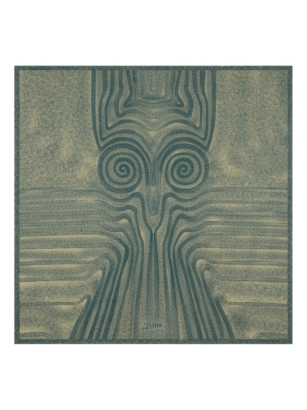 Spiral-Print Pareo