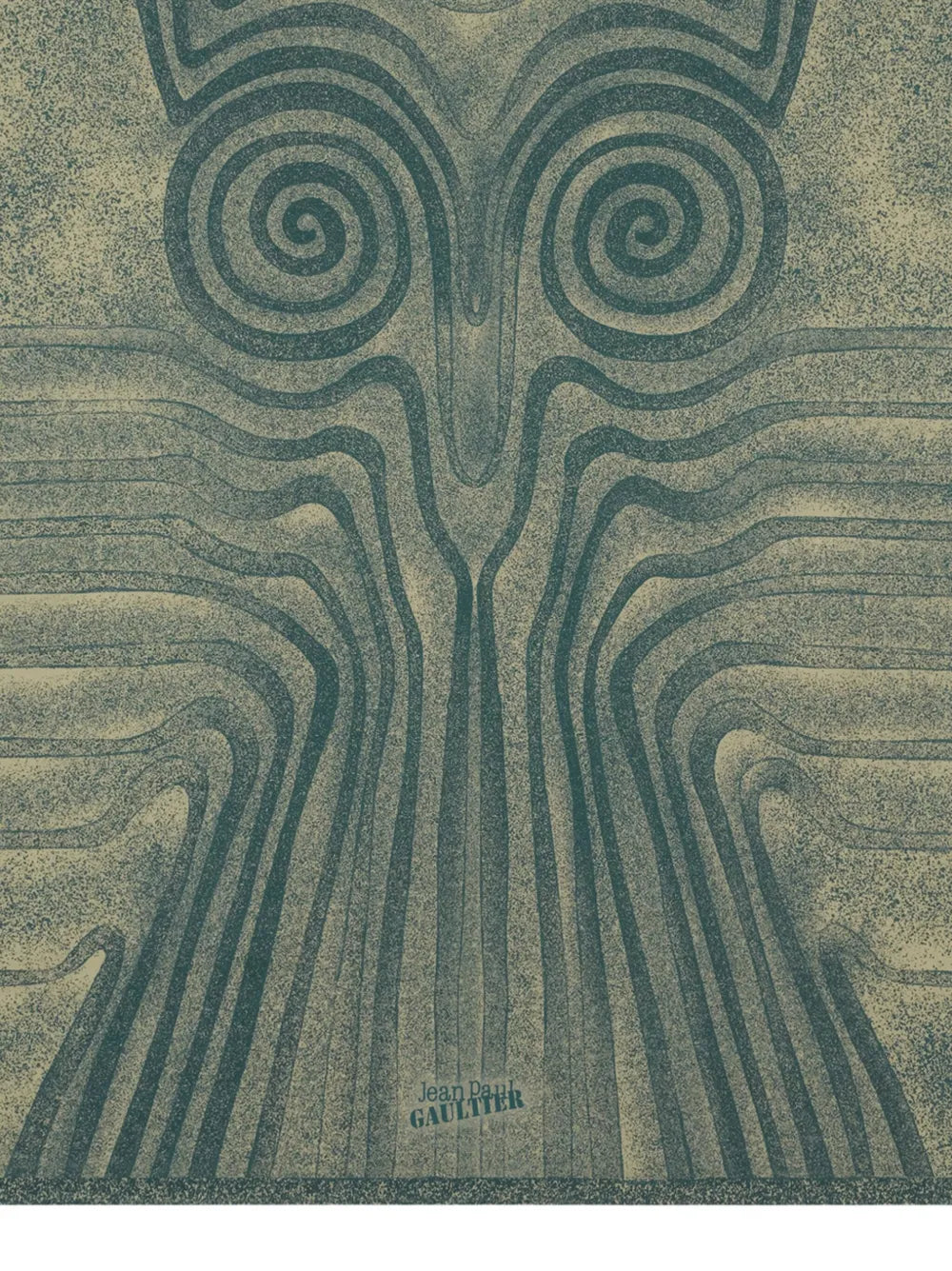 Spiral-Print Pareo